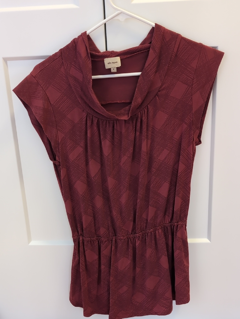 Ella Moss, size S, Patterned Top
